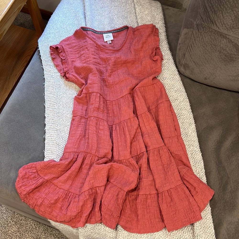 Knox Rose light coral pink swing dress